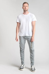 Pantalón Cargo ALBAN Steeple Grey