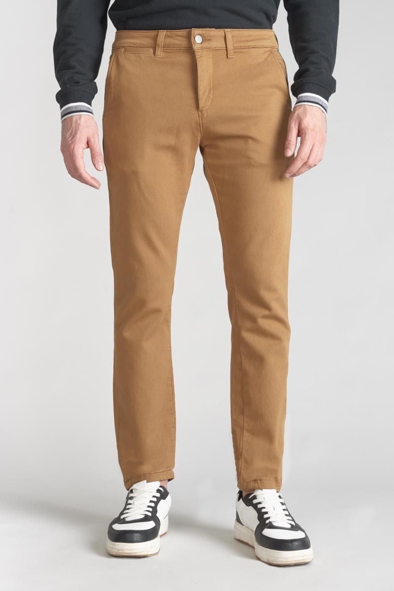 -Pantalón Chino Jogg KURT Latte