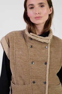 -Chaleco FUJI Tan