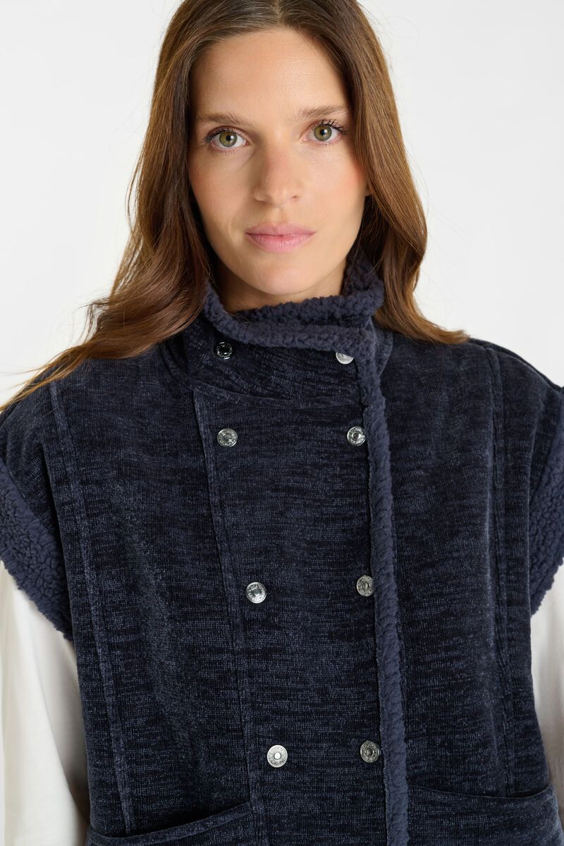 -Chaleco FUJI Azul