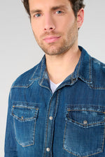 Cargar imagen en el visor de la galería, Camisa JUANITO Blue
