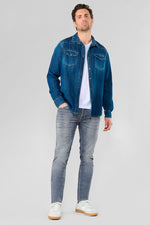 Cargar imagen en el visor de la galería, Camisa JUANITO Blue
