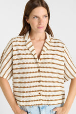Cargar imagen en el visor de la galería, Camisa CLEO Tabac
