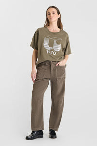 -Camiseta LYNETTE Olive
