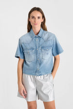 Cargar imagen en el visor de la galería, Camisa Vaquera MONA
