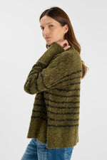 Cargar imagen en el visor de la galería, -Jersey AUGUST Olive
