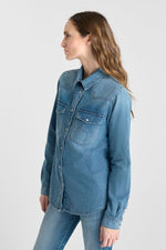 Cargar imagen en el visor de la galería, Camisa BARBARA Blue
