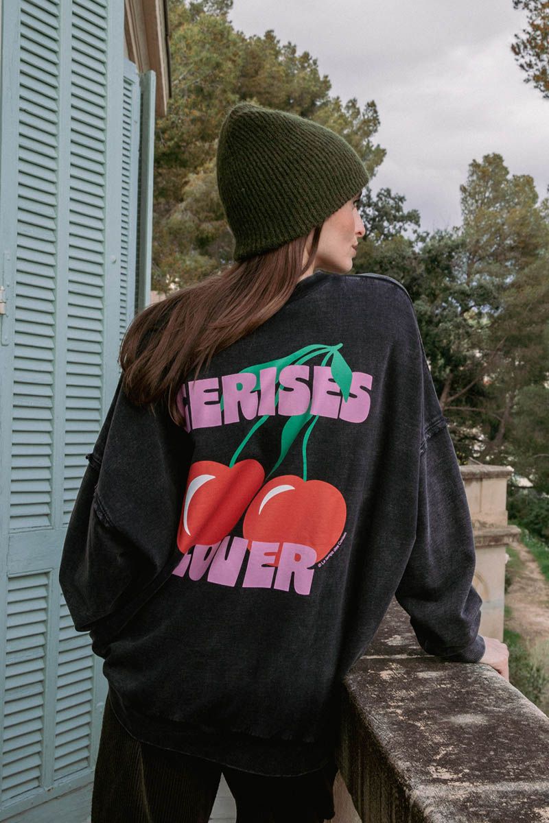 -Sudadera JULES Black