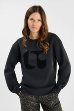 Cargar imagen en el visor de la galería, -Sudadera PAOLI Black
