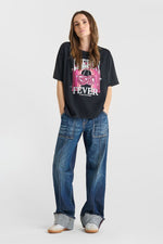 Cargar imagen en el visor de la galería, -Camiseta ROSALIA Black
