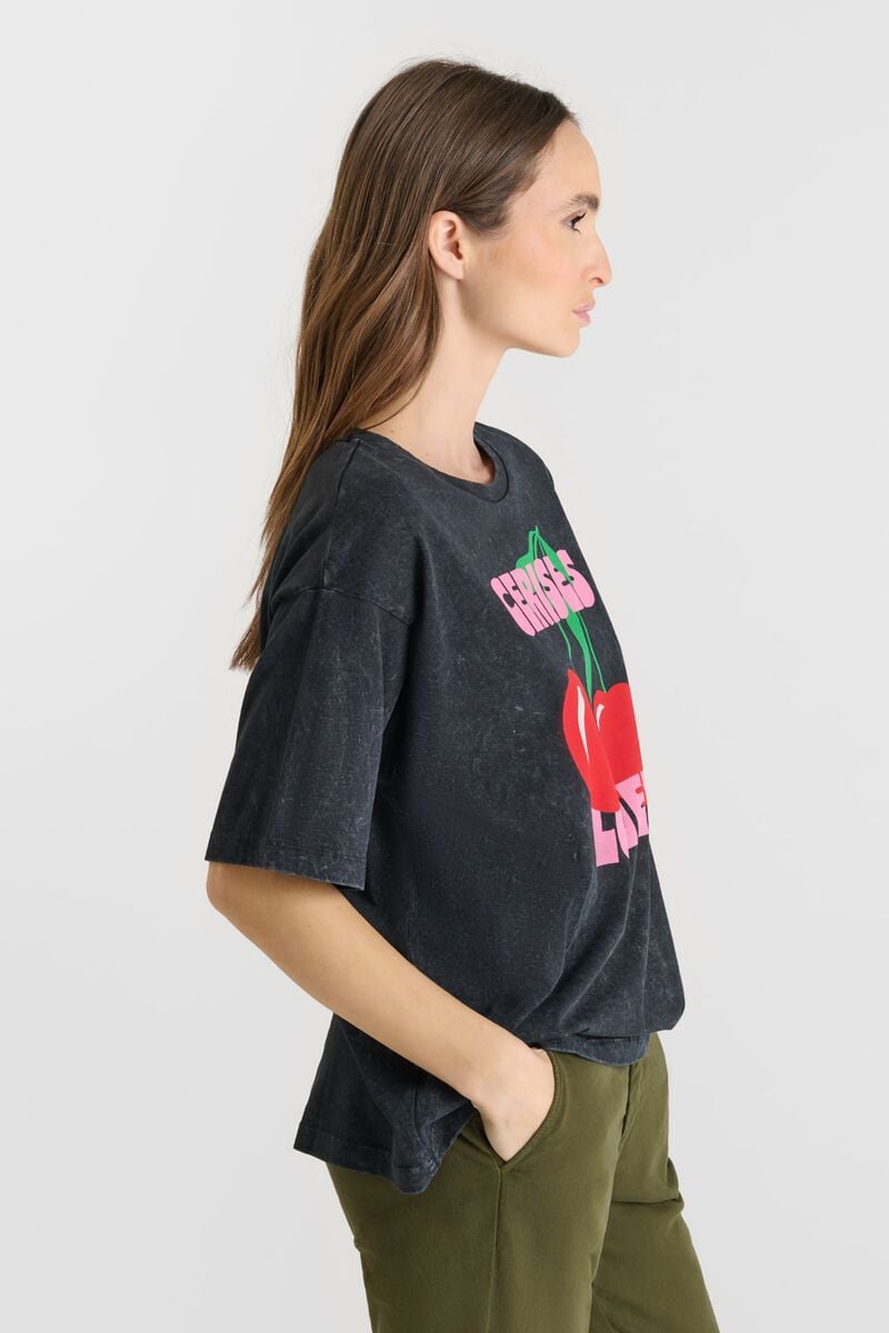 -Camiseta SPEARS Black