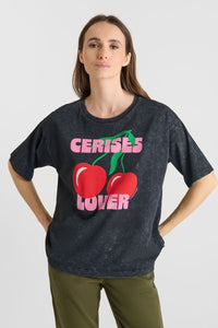 -Camiseta SPEARS Black