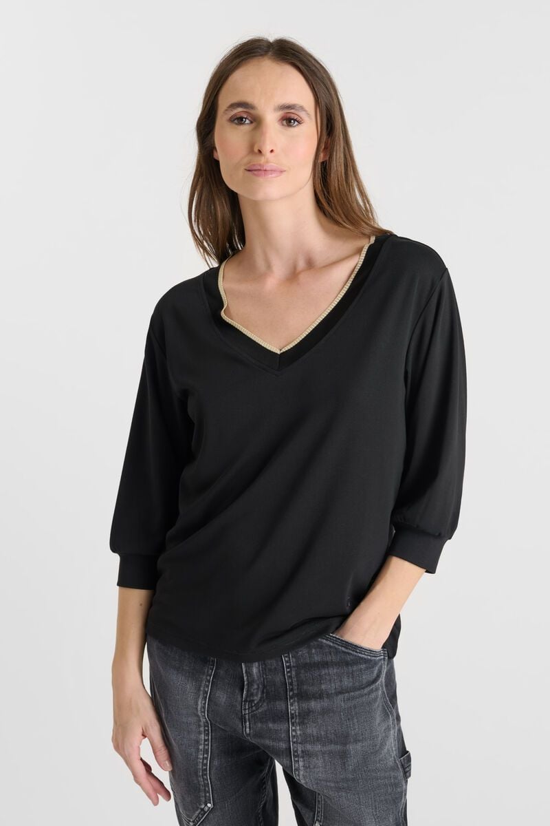 -Camiseta TICKA Black