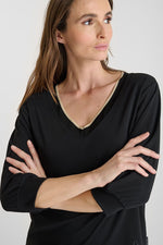 Cargar imagen en el visor de la galería, -Camiseta TICKA Black
