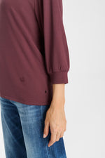 Cargar imagen en el visor de la galería, -Camiseta TICKA Burgundy
