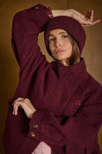 Cargar imagen en el visor de la galería, -Chaqueta ZOE Burgundy
