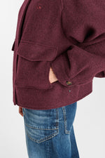 Cargar imagen en el visor de la galería, -Chaqueta ZOE Burgundy
