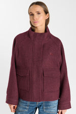 Cargar imagen en el visor de la galería, -Chaqueta ZOE Burgundy
