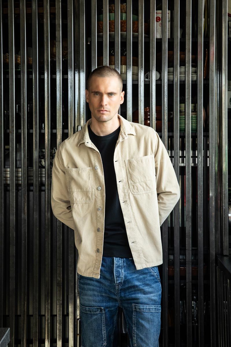 -Sobrecamisa HISA Pana Beige