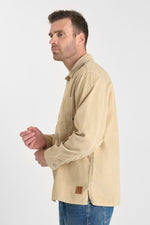 Cargar imagen en el visor de la galería, -Sobrecamisa HISA Pana Beige
