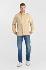 Cargar imagen en el visor de la galería, -Sobrecamisa HISA Pana Beige
