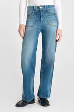 Cargar imagen en el visor de la galería, -Jeans ZIM Pulp Cropped W6205
