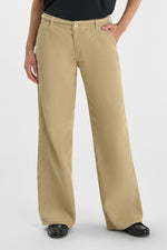 Cargar imagen en el visor de la galería, -Pantalón TAHIS Chino Ancho Beige
