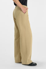 Cargar imagen en el visor de la galería, -Pantalón TAHIS Chino Ancho Beige
