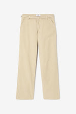 Cargar imagen en el visor de la galería, -Pantalón TAHIS Chino Ancho Beige
