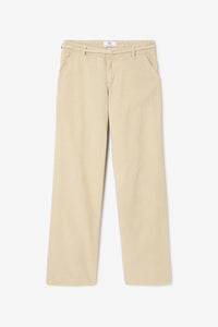 -Pantalón TAHIS Chino Ancho Beige