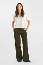 Cargar imagen en el visor de la galería, -Pantalón TAHIS Chino Ancho Olive
