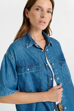 Cargar imagen en el visor de la galería, Camisa LIVANE Blue
