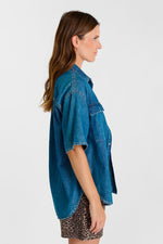 Cargar imagen en el visor de la galería, Camisa LIVANE Blue
