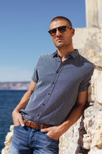 Cargar imagen en el visor de la galería, Camisa LETOV Deep Night
