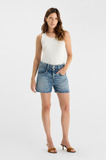 Cargar imagen en el visor de la galería, Pantalón Corto FANNI  Blue W1671
