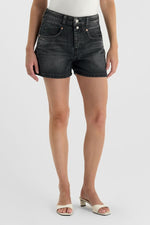 Cargar imagen en el visor de la galería, Pantalón Corto FANNI Black W1672
