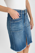 Cargar imagen en el visor de la galería, Falda Vaquera  SIVIA Blue
