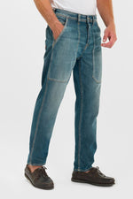 Cargar imagen en el visor de la galería, Jeans WORK Blue W1635

