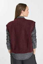 Cargar imagen en el visor de la galería, -Chaleco BADIS Burgundy

