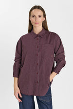 Cargar imagen en el visor de la galería, -Camisa BLOKI Burgundy
