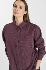 Cargar imagen en el visor de la galería, -Camisa BLOKI Burgundy
