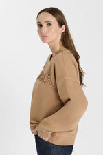 Cargar imagen en el visor de la galería, -Sudadera LACET Camel
