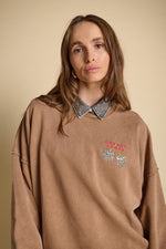 Cargar imagen en el visor de la galería, -Sudadera MERY Coffee

