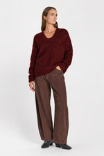 Cargar imagen en el visor de la galería, -Jersey MIRY Burgundy
