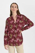 Cargar imagen en el visor de la galería, -Camisa RORY Burgundy

