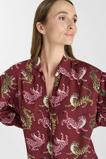 Cargar imagen en el visor de la galería, -Camisa RORY Burgundy
