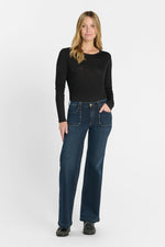 Cargar imagen en el visor de la galería, -Jeans Flare Pulp PAMO W5256
