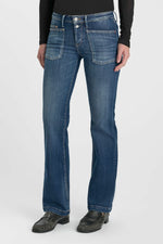 Cargar imagen en el visor de la galería, -Jeans Flare PLUME W1713
