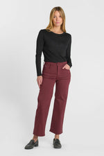 Cargar imagen en el visor de la galería, -Pantalón Pulp PH24 Burgundy
